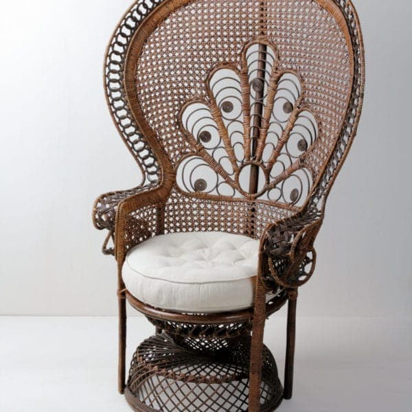 Peacock chair, peacock throne for rent