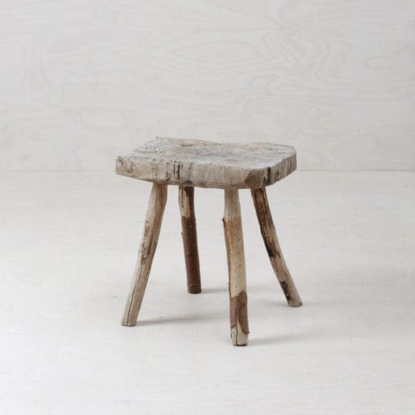 Rustic farmhouse stool, Functional decoration, rent