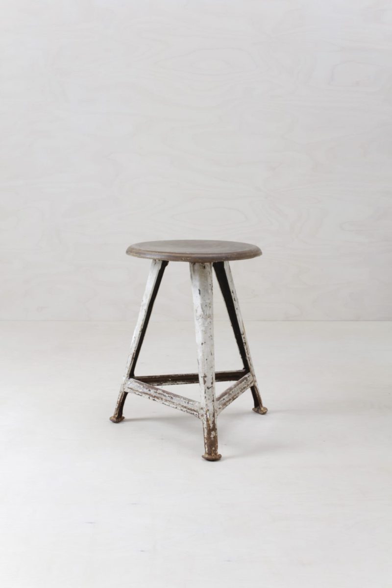 Rowac stool, industrial look, rent, Berlin, Hamburg, Cologne