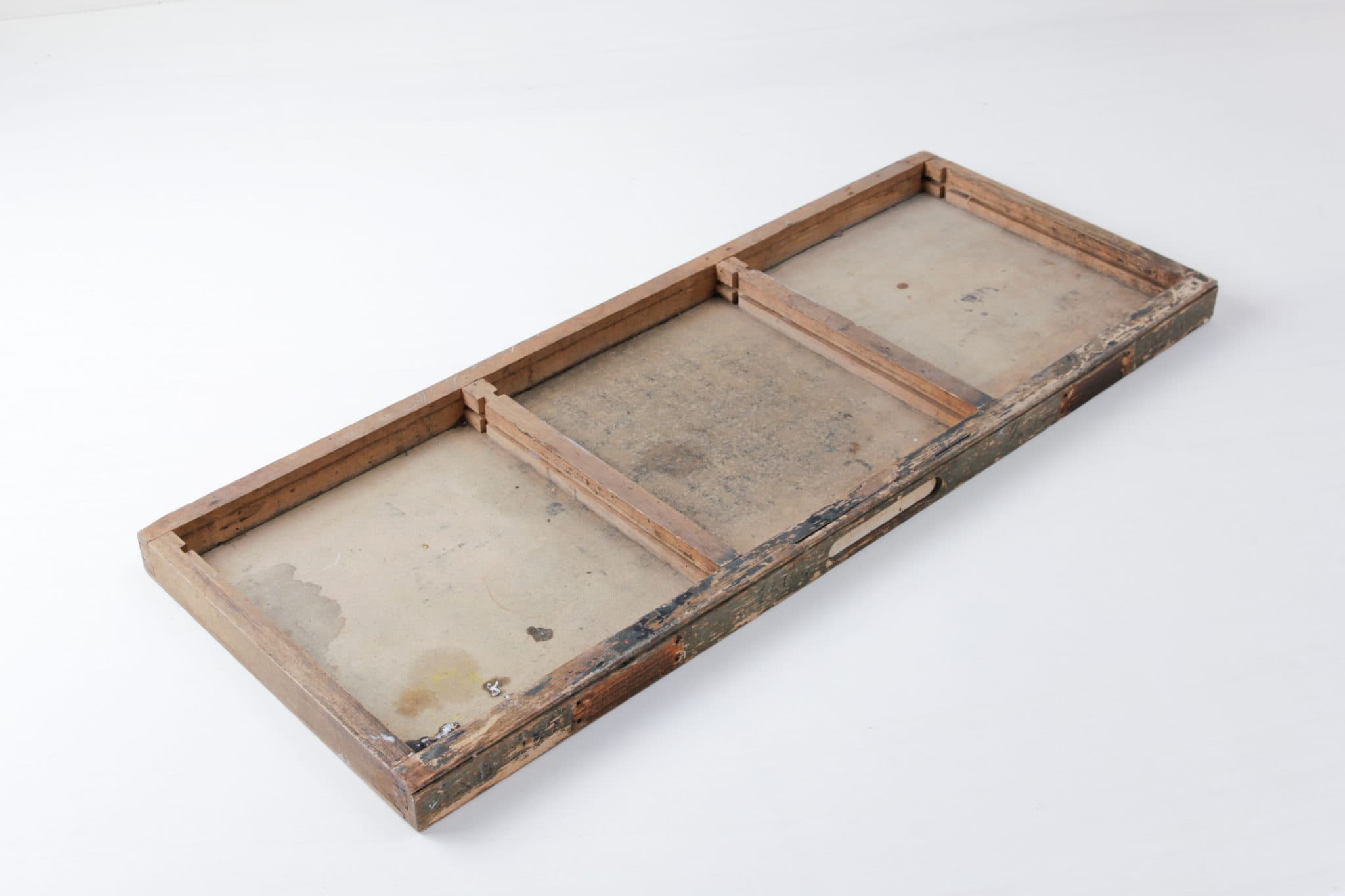 Hölzernes Tablett, Vintage Holzdekoration mieten