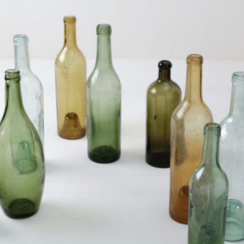 Rent your individual table decoration, vintage glassware