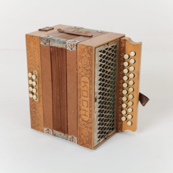 Vintage Akkordeon, Eventdekoration, antikes Instrument