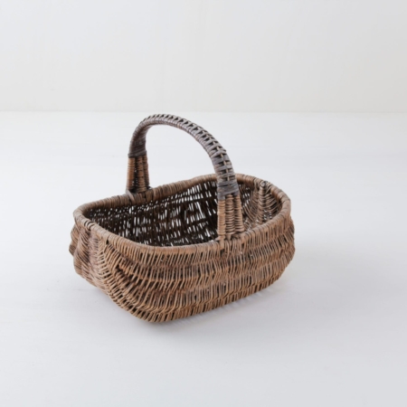 Woven wicker basket. Perfect for flower girls