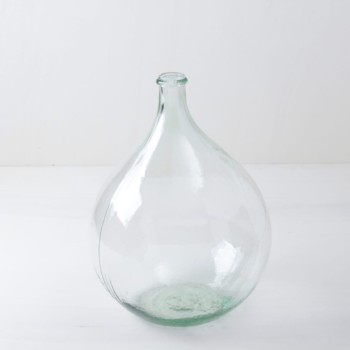 Glassware, vases, glass balloon & bottles for rent
