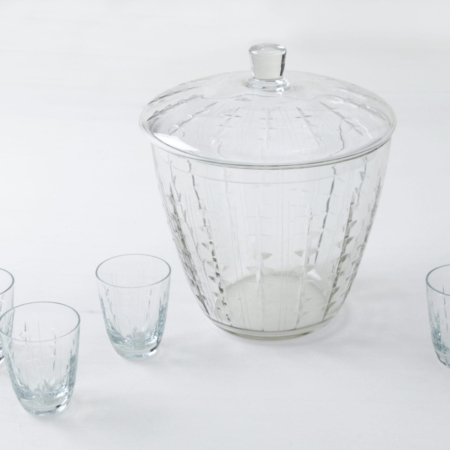 Gläser, Flaschen, Glasartikel, Glas Bowle mieten