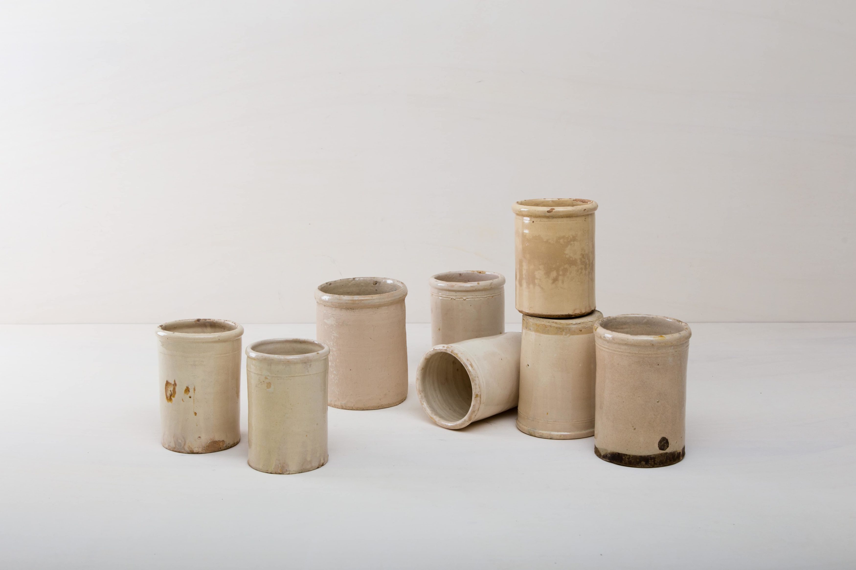 Vasen Keramiktöpfe, Keramikgefäße, Buffettisch