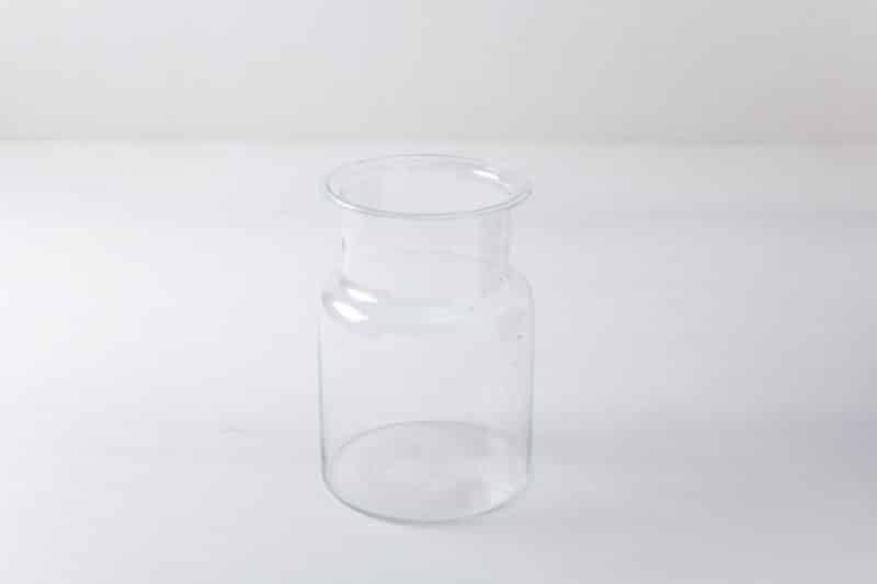 Rent various glass containers, glass bottles, glass plates & glass vases