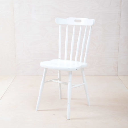 rental furniture white wooden chairs Berlin, Germany
